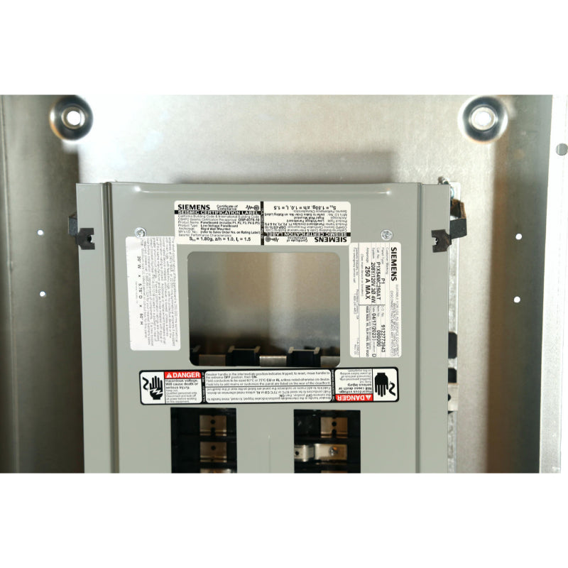 250A Main Breaker, 54 Circuit Panelboard 208Y/120V Complete with Can & Cover