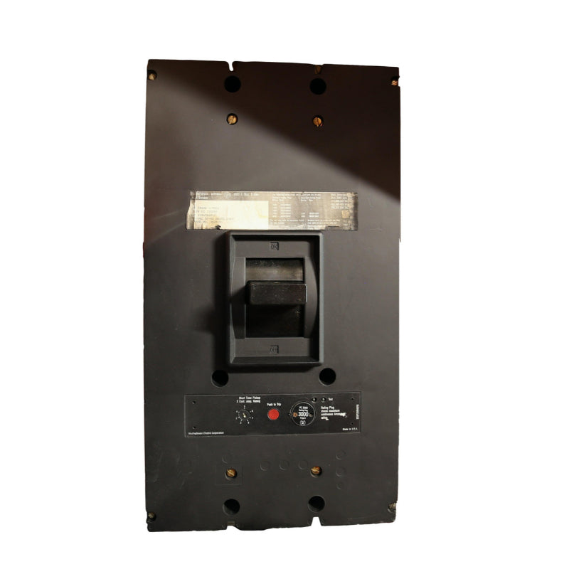 PC33000F Westinghouse 3000A Circuit Breaker, 100kAIC Rated at 480VAC