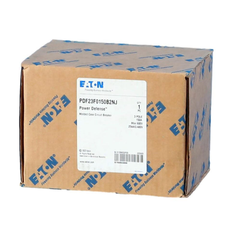 PDF23F0150B2NJ Power Defense Circuit Breakers w/LSI & 100% Load Rated