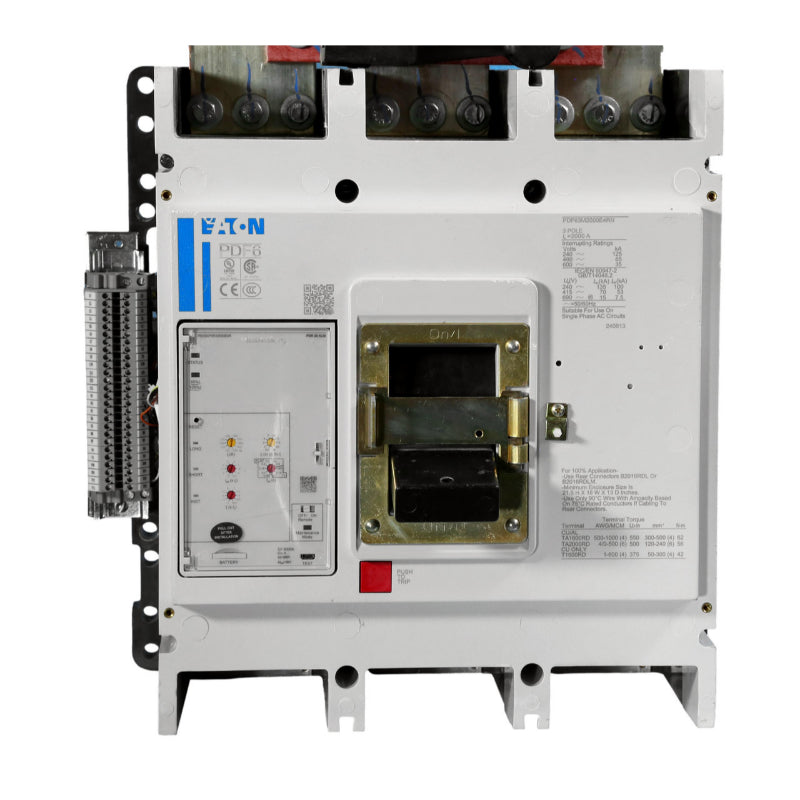 PDF63M2000E4RN Power Defense 100% Rated Breaker w/LSI & ARMS Maintenance Mode