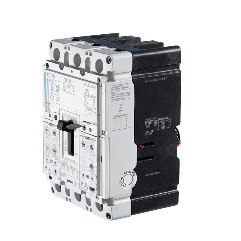 PDG23M0100E3RL
Electronic Circuit Breaker, 100 Amp, 65kAIC