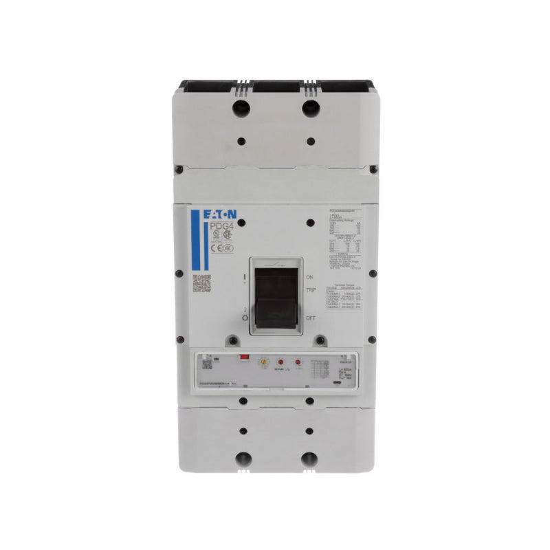 PDG43M0800B2NL
Configured w/PXR10 Electronic Trip Unit, 800 Amps
Includes Load side Lugs