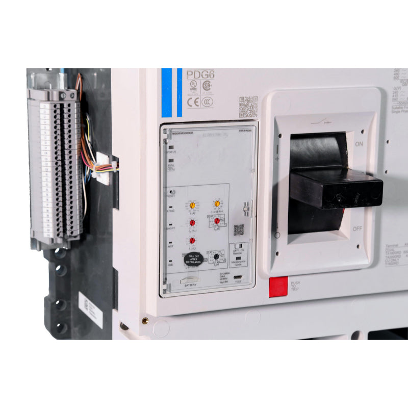 PDG63M2500E5RN Power Defense Circuit Breakers w/LSIG & Maintenance Mode Feature