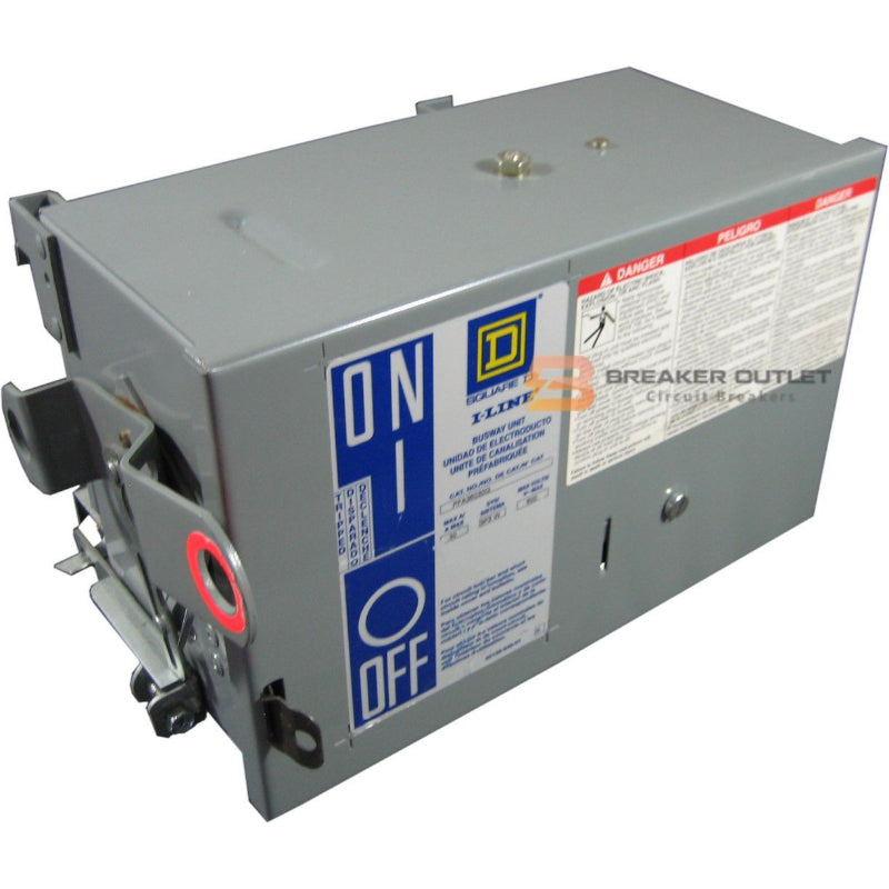 PFA36030G Square D Bus Plug
Circuit Breaker Type