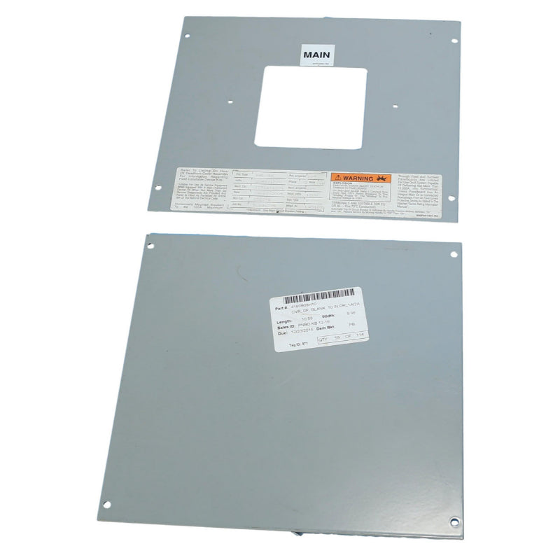 Dead-Front Cover w/Main 225A Main Breaker Dead-Front
2-Pcs