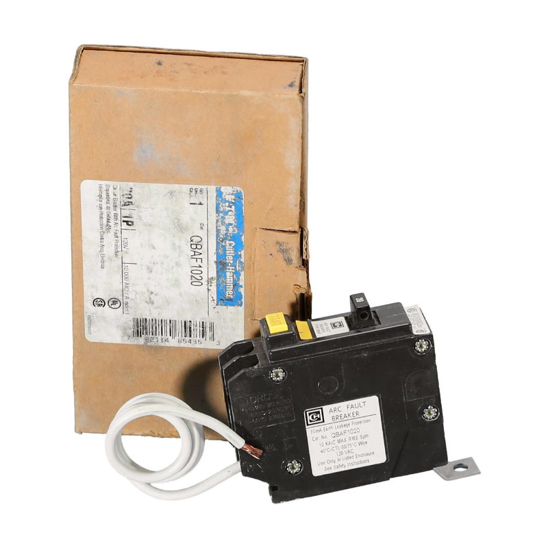 New QBAF1020
Arc Fault Breaker, 20 Amp