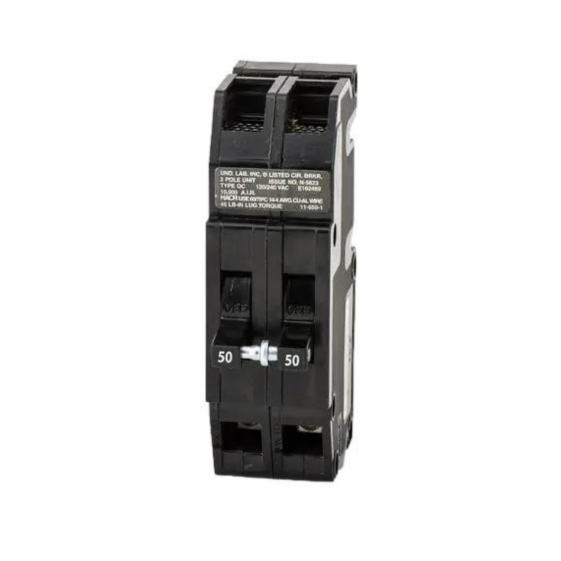 QC60 or QCAL60
2 Pole
50 Ampere
