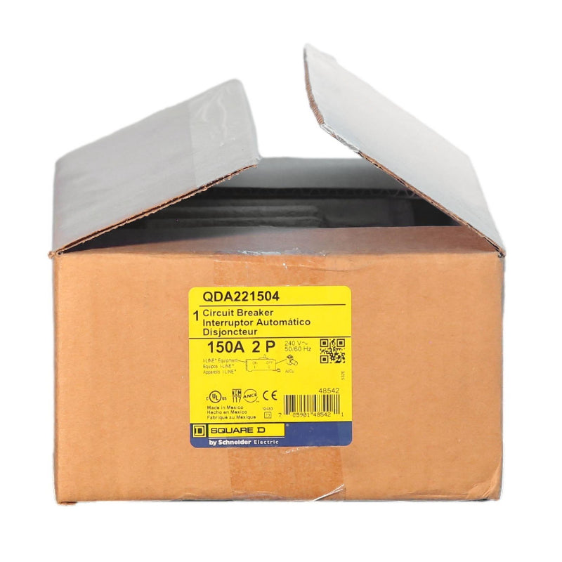 QDA221504 I-Line 25kA PowerPact Breaker w/B & C Phase Connections