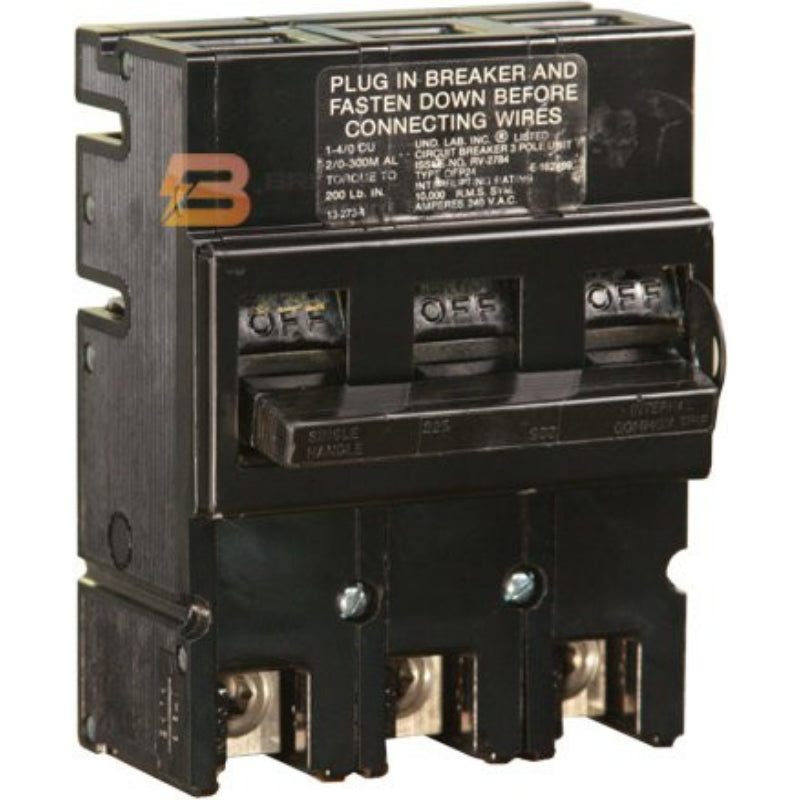 QFP24-200-3 Zinsco 200 Amp Plug-in Circuit Breaker