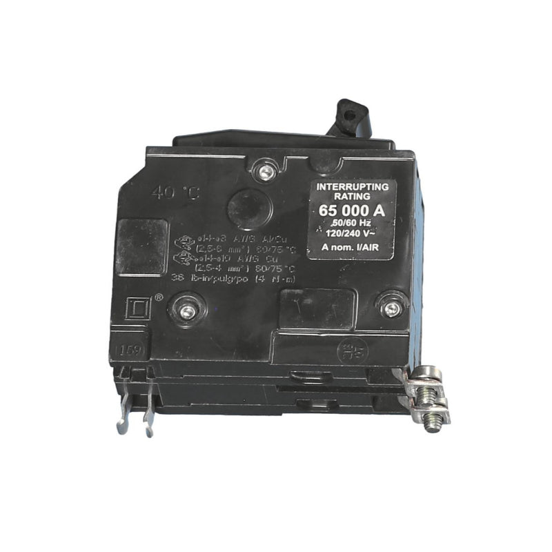 QHB220 
65K Rated, 2 Pole, 20 Amp Bolt-On Circuit Breaker