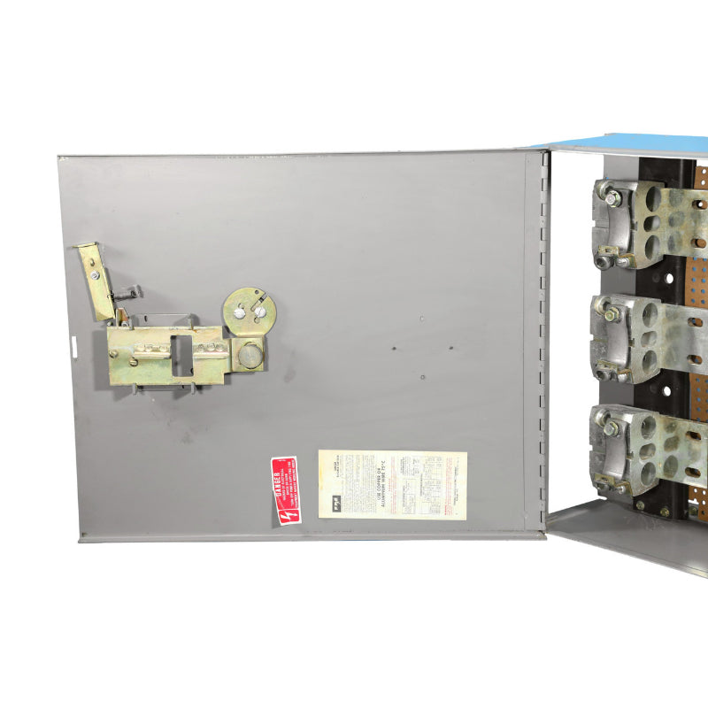 QMQB4032R Challenger 400A 240V Fusible Panelboard Switch
Tags on door