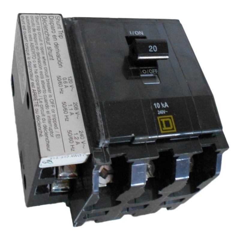 QO3201021
w/ Shunt Trip Accessory
120VAC