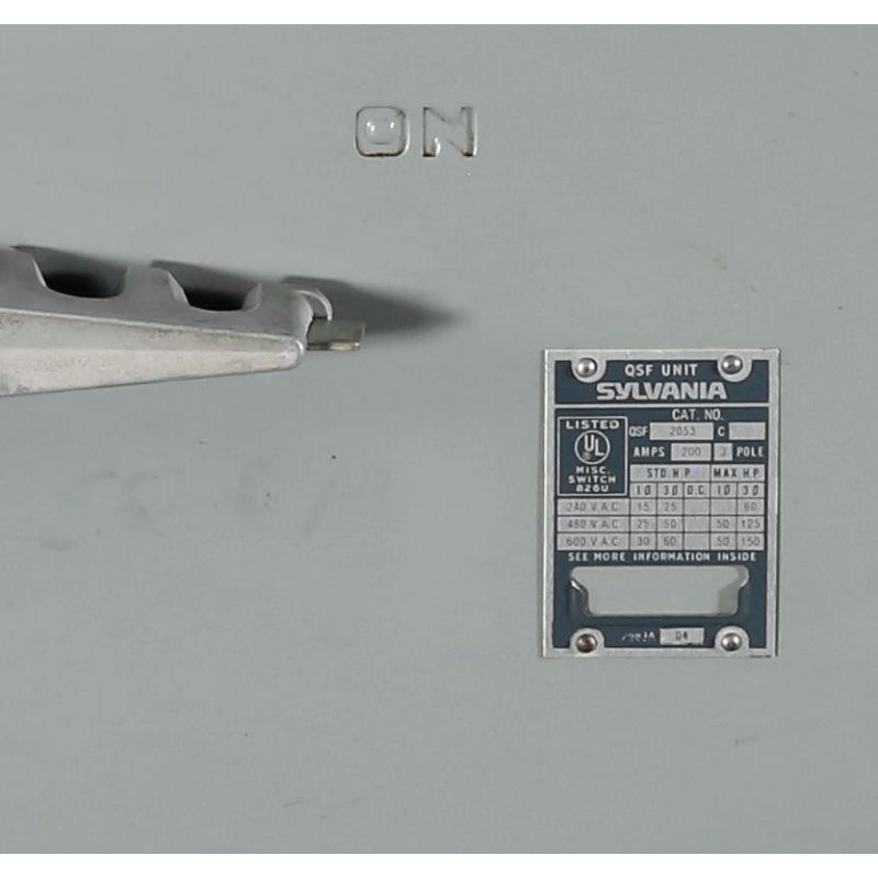 QSF2053R
Sylvania/Challenger Brand
Handle on the door Type