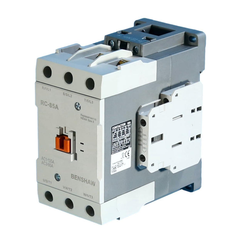 85 Amp Magnetic Contactors 120VAC Coil
3 Pole