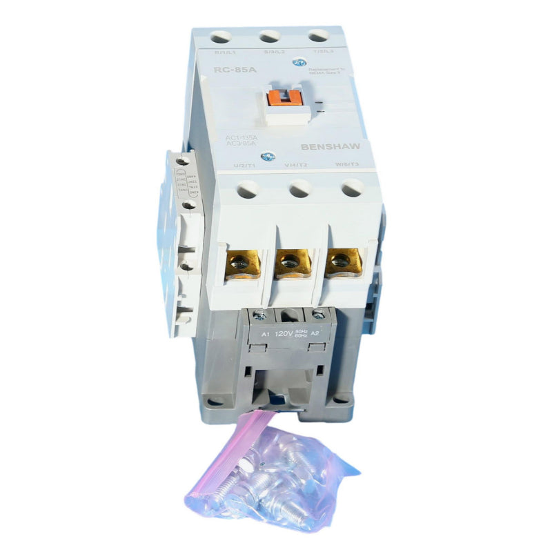 85 Amp Magnetic Contactors 120VAC Coil
NEMA Size 3