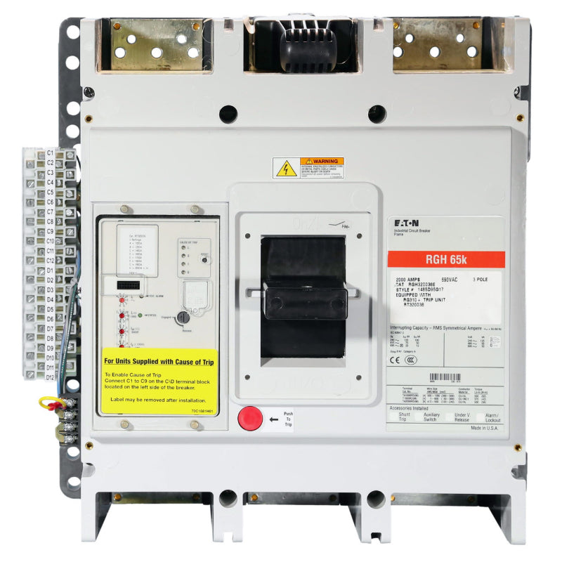 RGH320036E Eaton Insulated Case Circuit Breaker LSIG & Ground