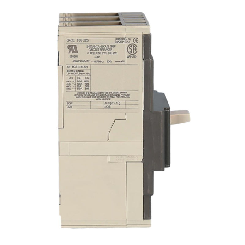 SACE T3S225
200 Amp