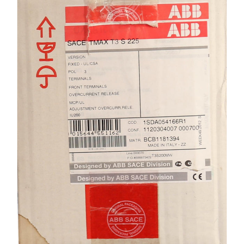 SACE T3S225
200 Amp