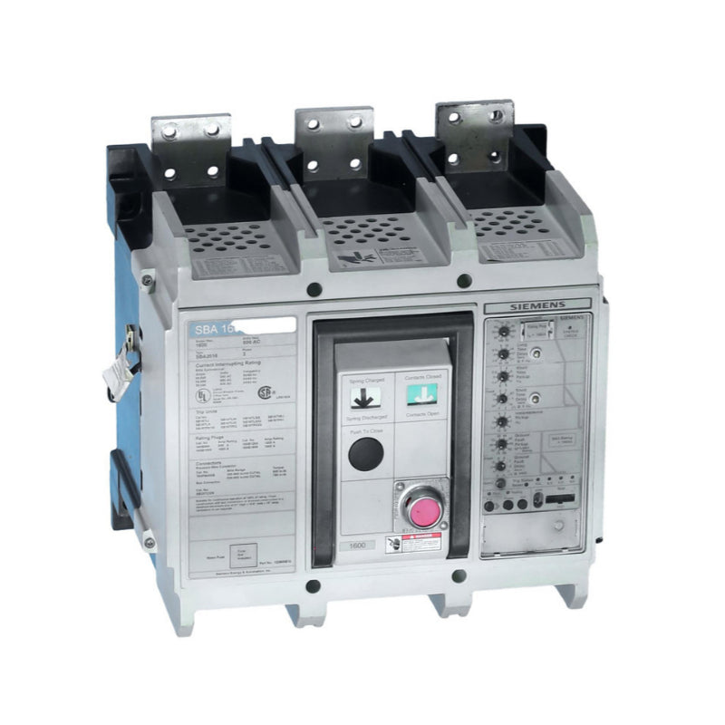 Trip shown Installed (Breaker not included)
SB16TLSIG Trip Unit w/LSIG Trip Features