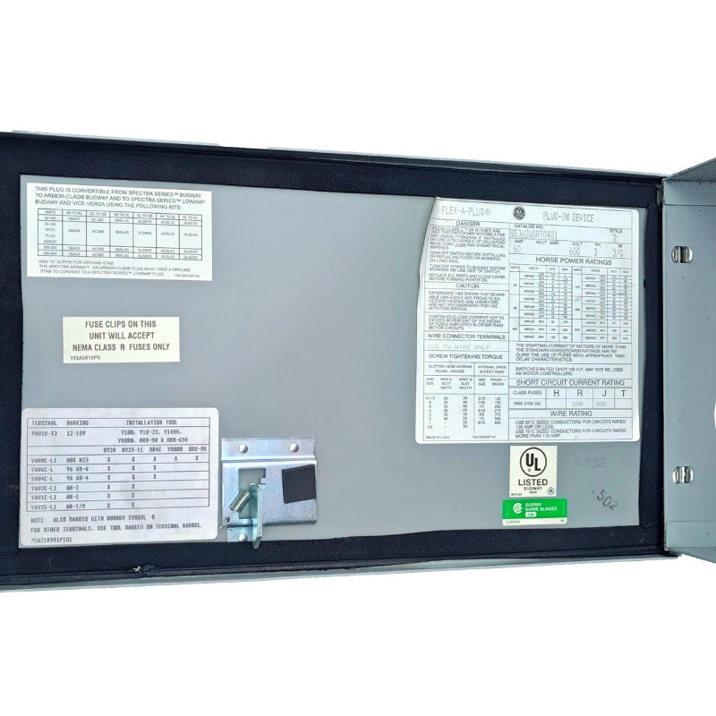 SB362WGRT0401 60A GE Spectra Series Fusible Busway