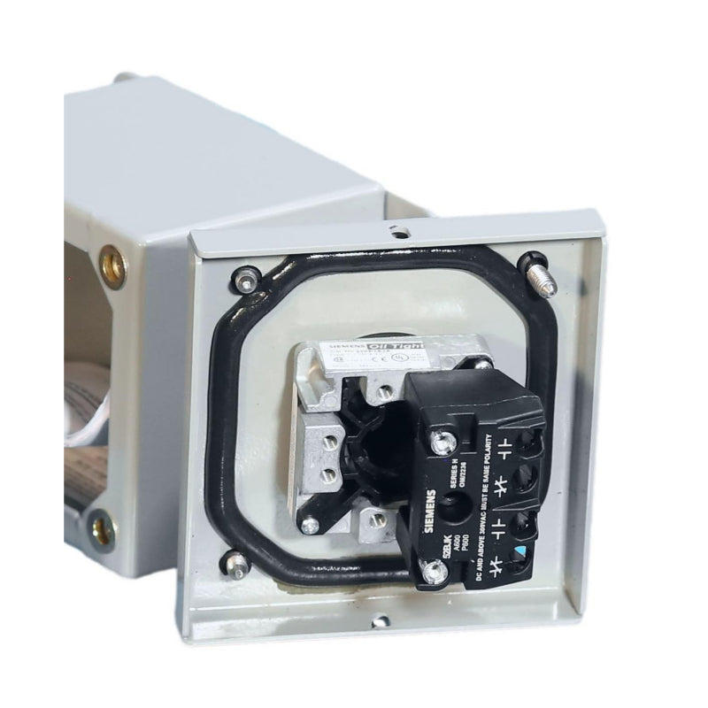 Siemens Emergency Stop Button Enclosed by Saginaw Control & Engineering