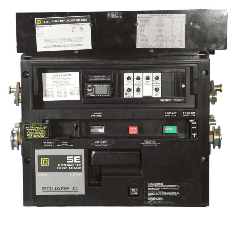 SED364000LSG  Micrologic w/Adjustable LSG Circuit Breaker & Rating Plug ARP100