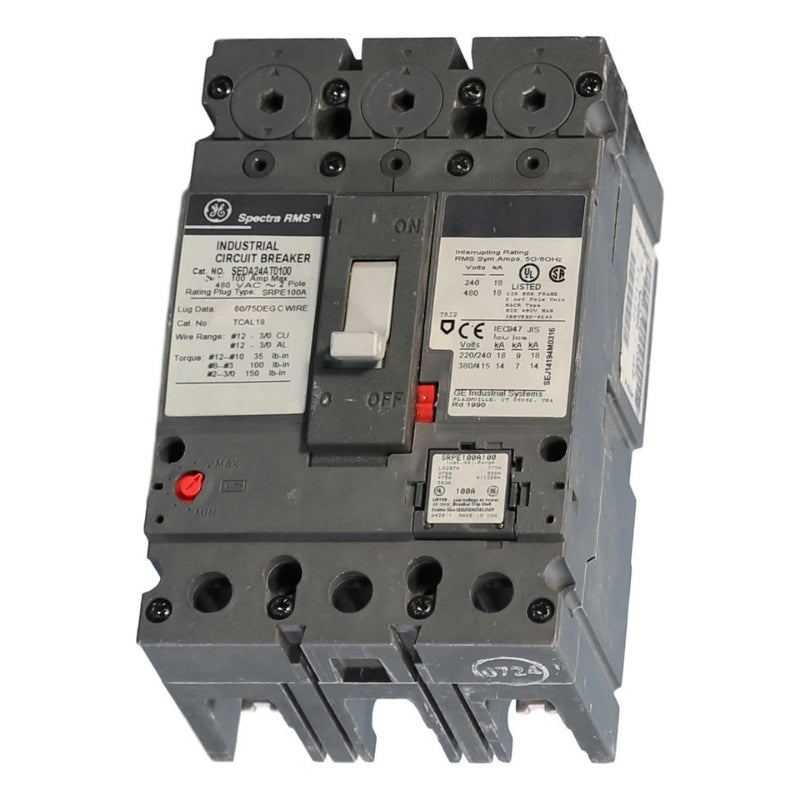 SEDA24AT0100
2 Pole Breaker