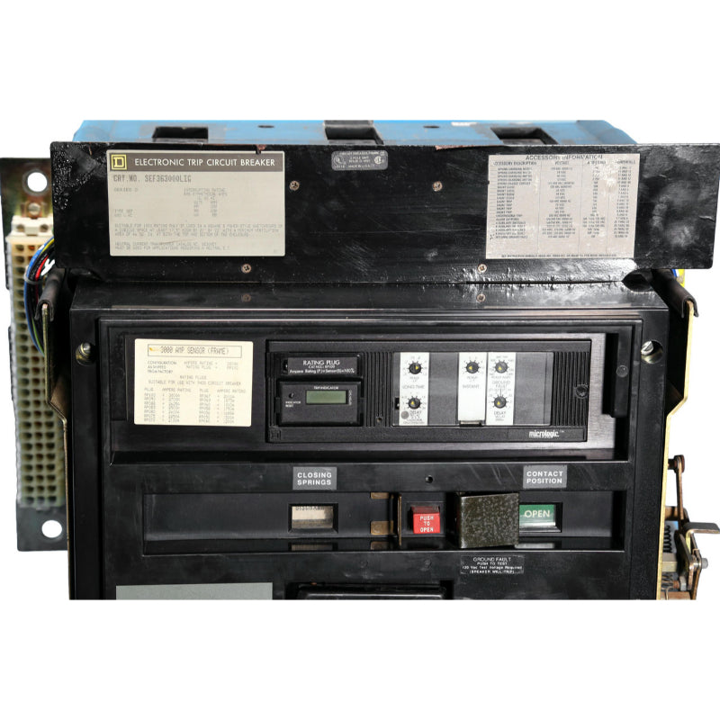 SEF363000LIG
3000A Capacity
3000A Rating Plug & LIG