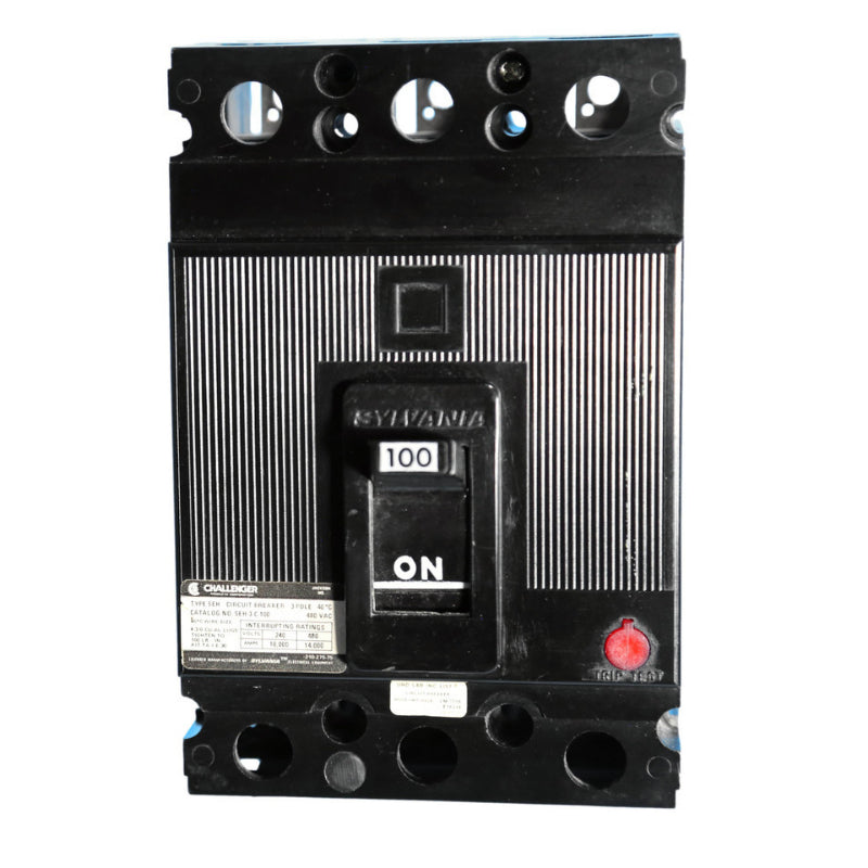 SEH-3-C-070
Challenger/Sylvania Breaker, 100 Amp