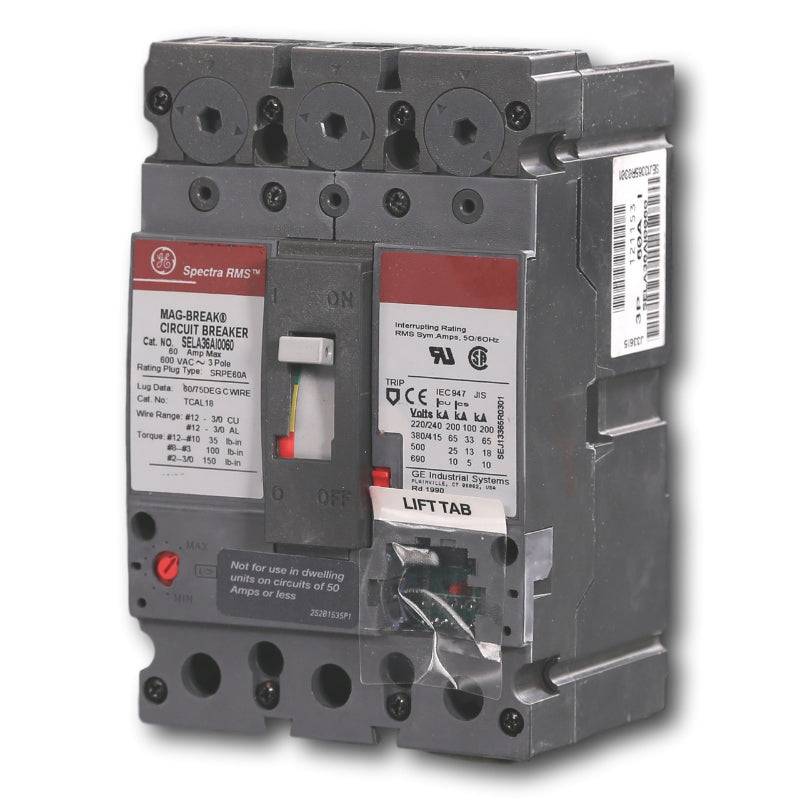 GE Motor Circuit Protector
SELA36AI0060