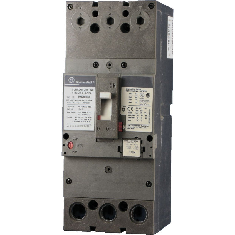 SFHA36AT0250 Spectra Series Breaker 
Includes Rating Plug and Lugs