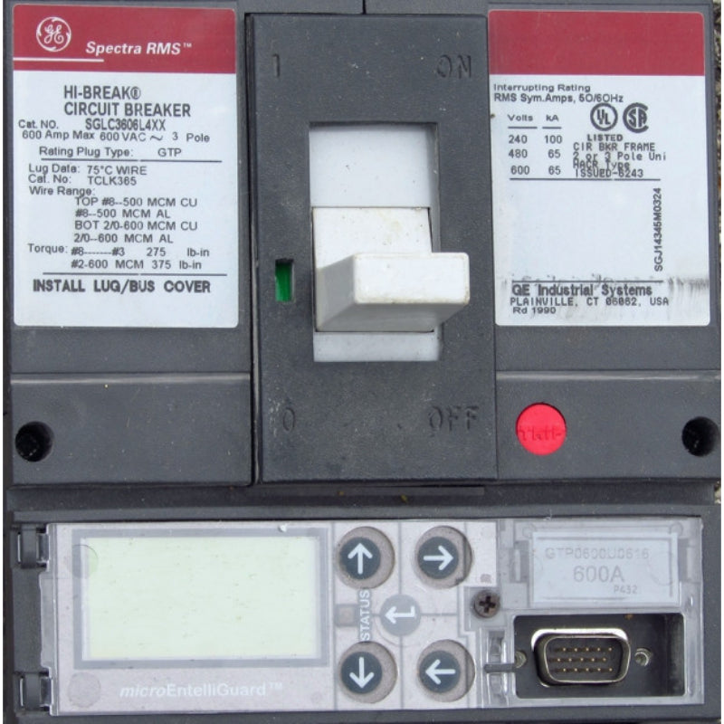 SGLC3606L4XX GE Spectra Line Breaker