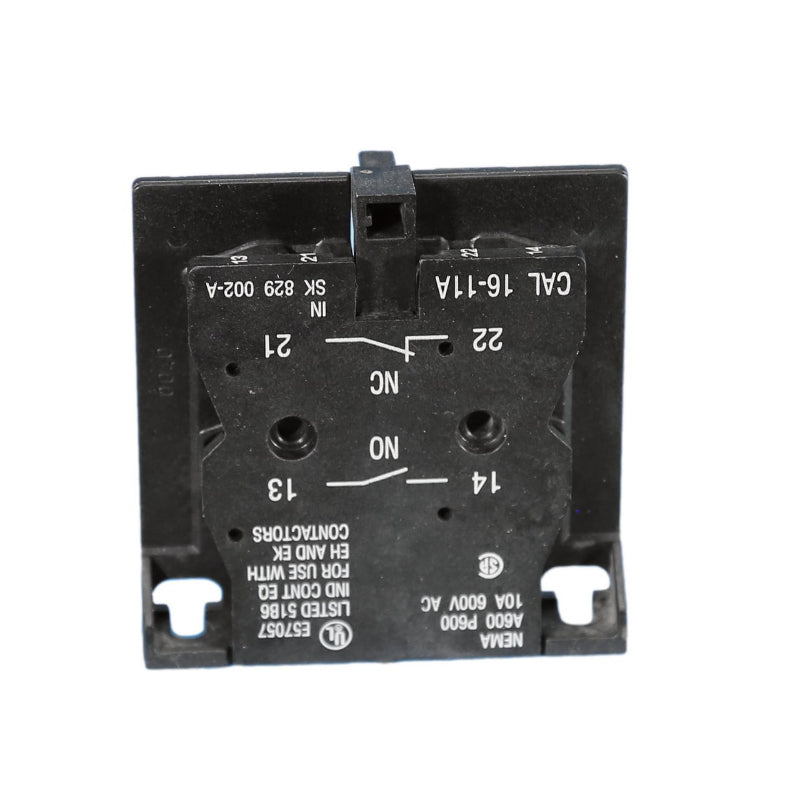 Auxiliary Contact Block
1-N.O./1-N.C.