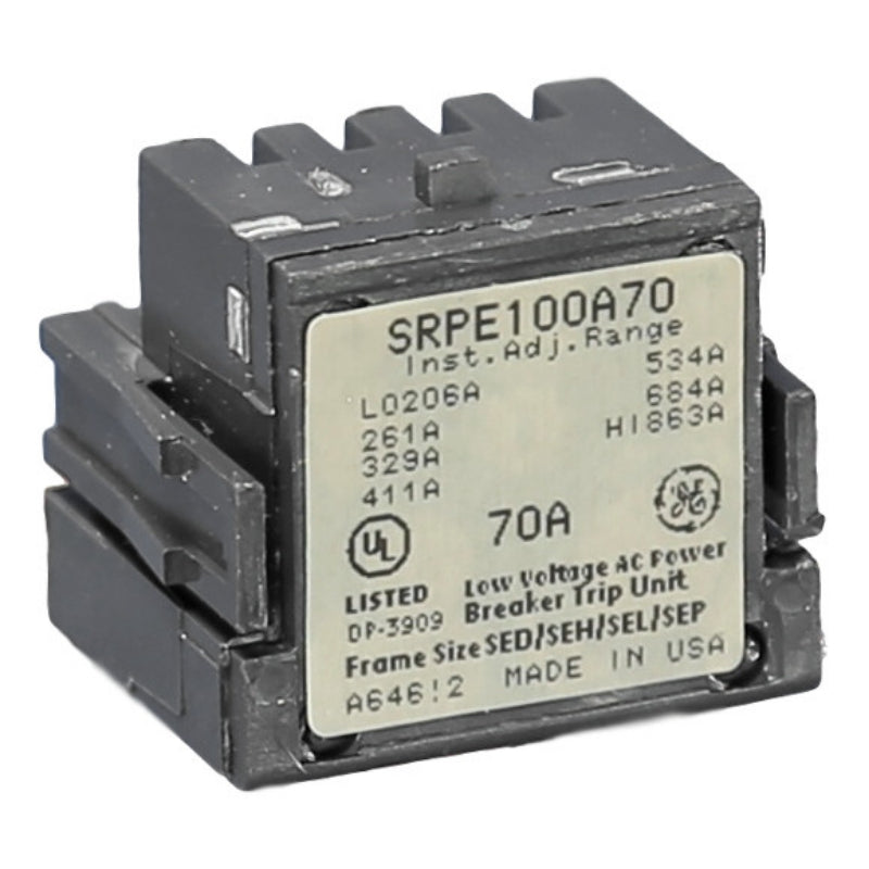 SRPE100A70 Spectra Rating Plug
70 Amp Plug
