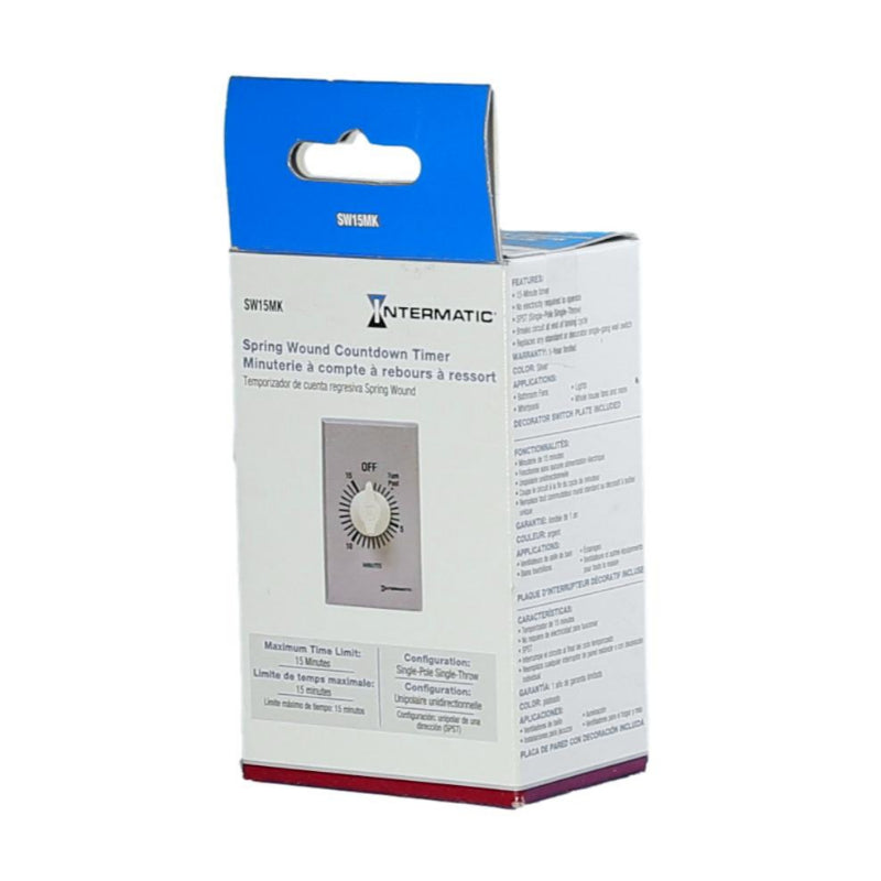 SW15MK 15 Minute Spring Wound Timer