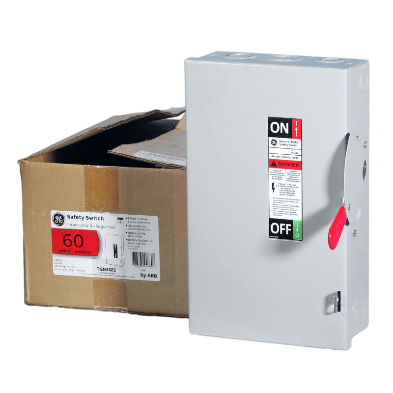 TGN3322 Non-Fusible 60 Amp
Single Throw