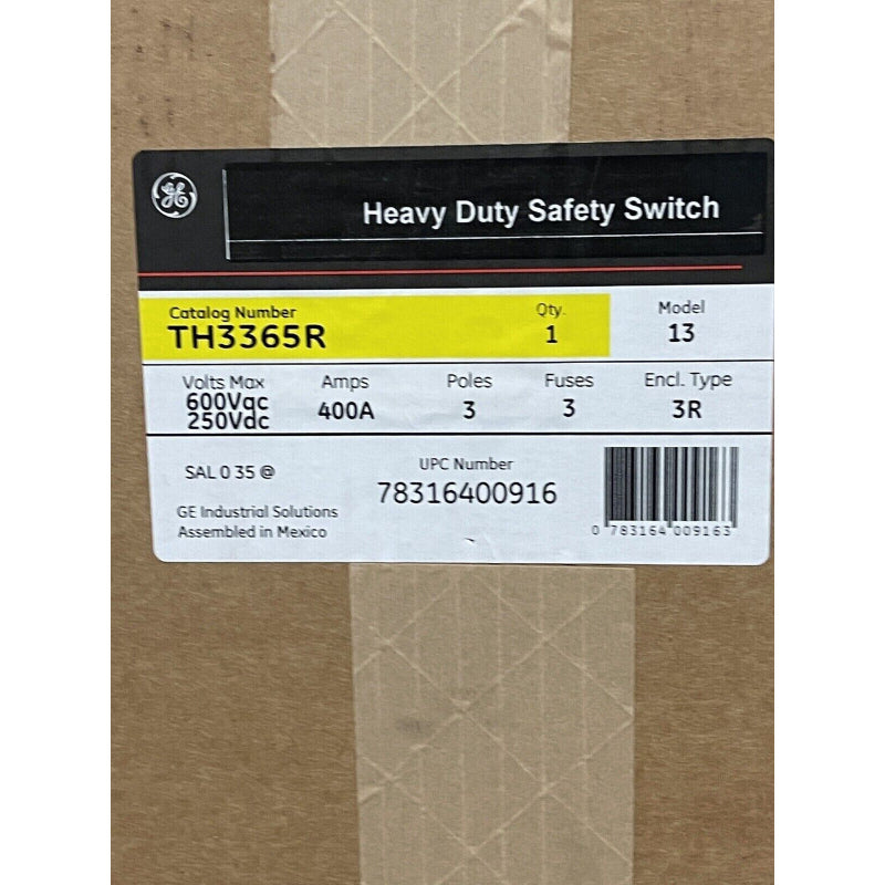 TH3365R
Outdoor Fusible 400 Amp