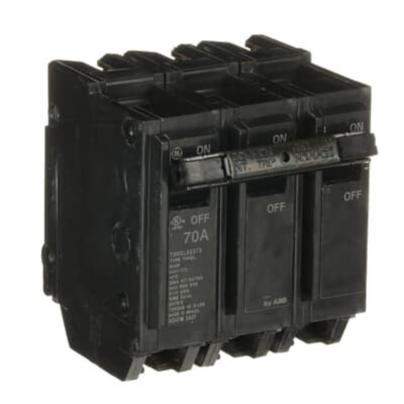 THHQL32070 High Interrupting 22 kAIC Rated 70 Amp Circuit Breaker by General Electric