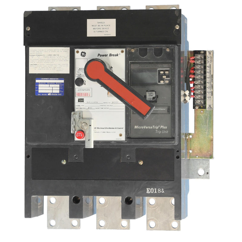 THP2020TTR GE 2000A Insulated Case Circuit Breaker Microversa Trip Plus