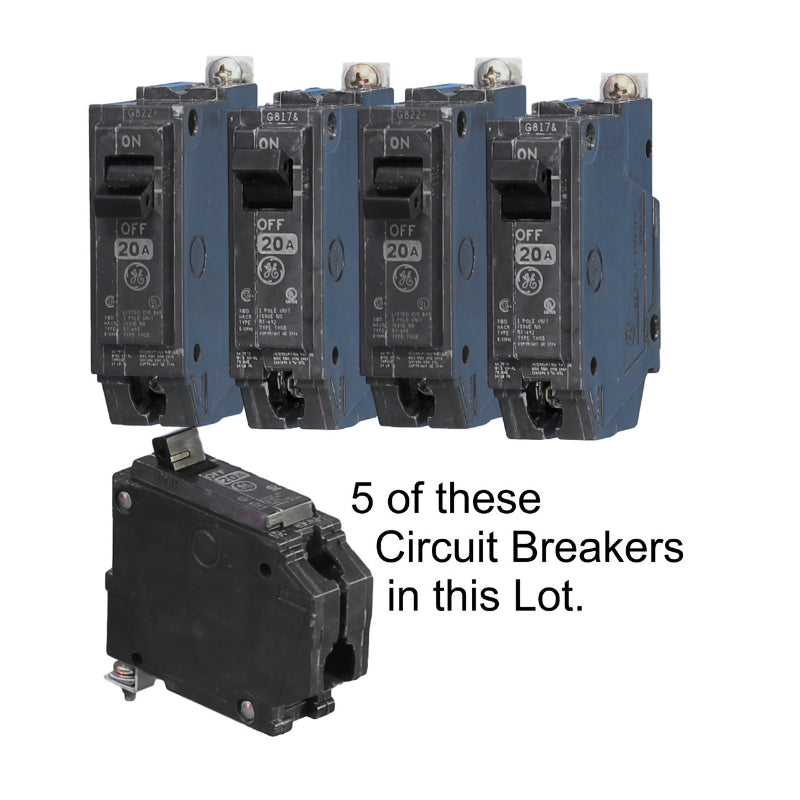5 breakers in this Lot