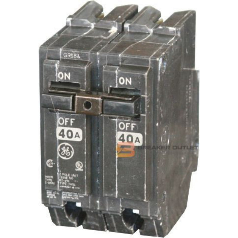 THQL2125 GE Breakers
25 Ampere, 2 Pole