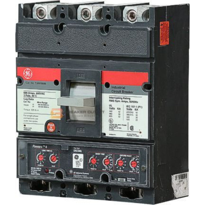 TJ4V2606 General Electric Circuit Breaker D4LSNG Trip Module Power +4