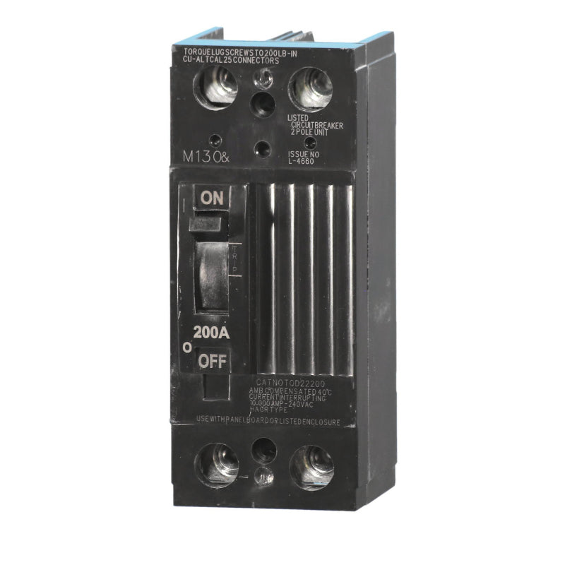 TQD22200WL
2 Pole Unit