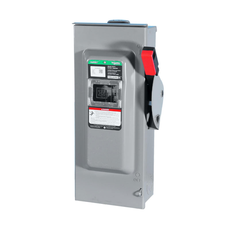 VisiPact Window Feature
VHU363RB 100A Disconnect Switch