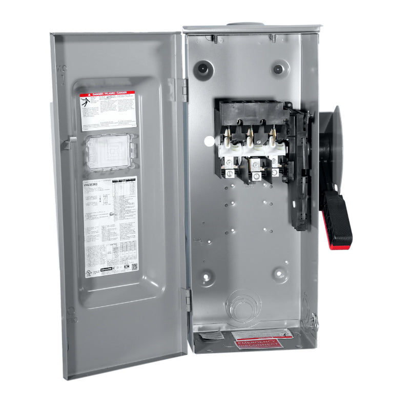 VisiPact Window Feature
VHU363RB 100A Disconnect Switch