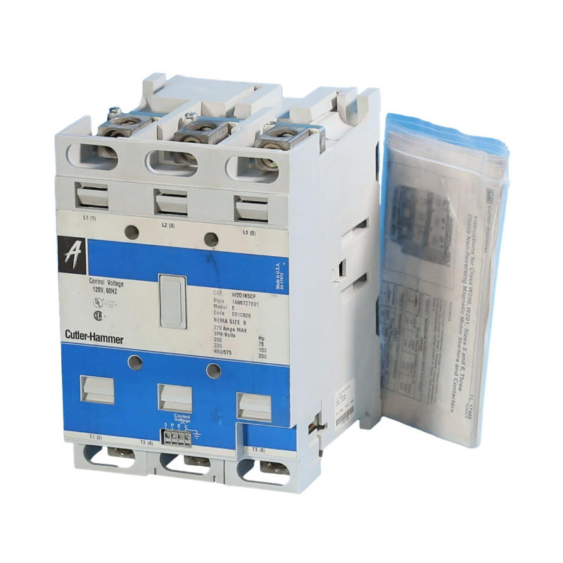 W201K5CF
Size-5 Contactor, New