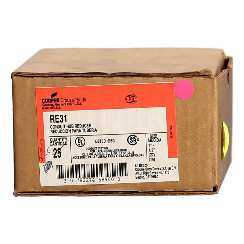RE31 Hub Reducers
1" to 1/2"
