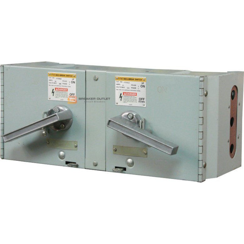 V7E3612 Siemens VB & Vacu-Break Disconnect Switch Fusible Unit 600 V 30 A & 60 A Fusible 3 Pole