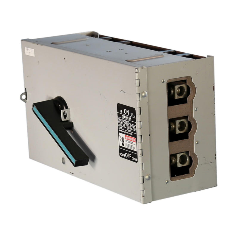 V7F3604 Siemens A & Vacu-Break Disconnect Switch Fusible Unit 600 V 200 A Fusible 3 Pole