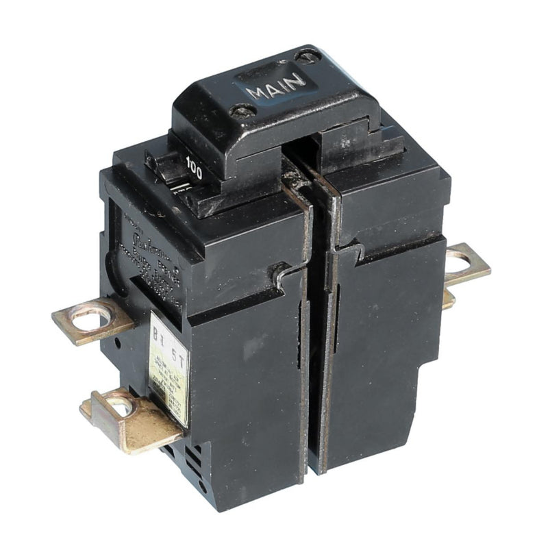 W2100 Pushmatic Bulldog Circuit Breaker Thermal Magnetic 120/240 V 100 A 2 Pole